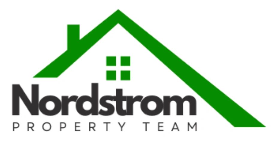 Nordstrom Property Team logo with green roof.