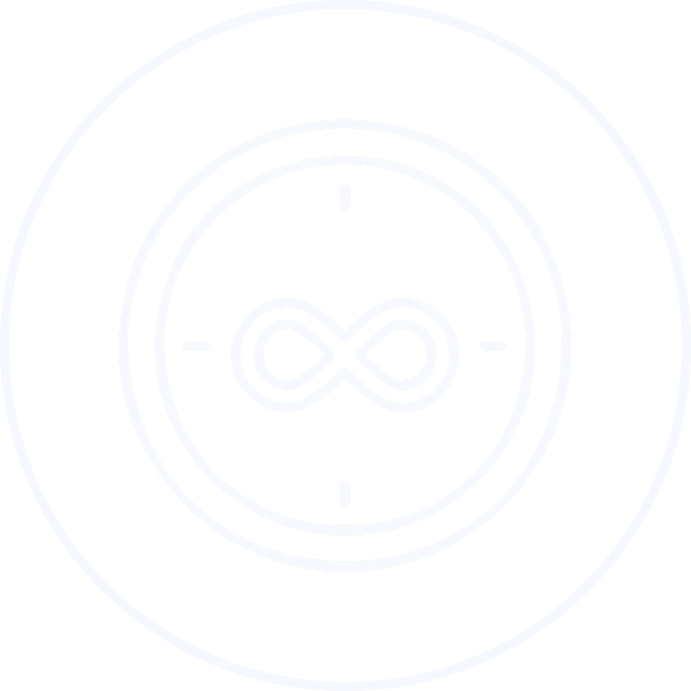 Tranquil sunset over a calm lake with silhouetted trees.